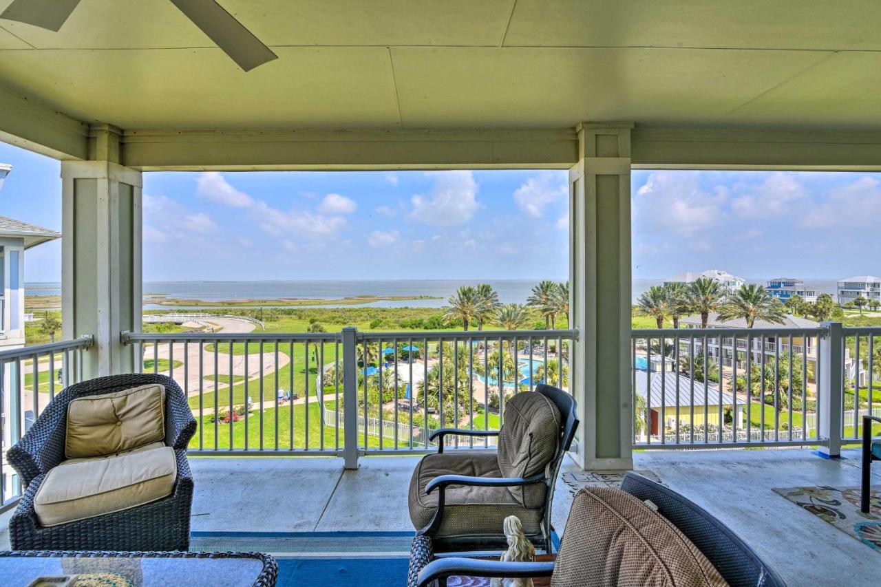 Pointe West Family Retreat Balcony And Ocean Views! Appartement Galveston Buitenkant foto