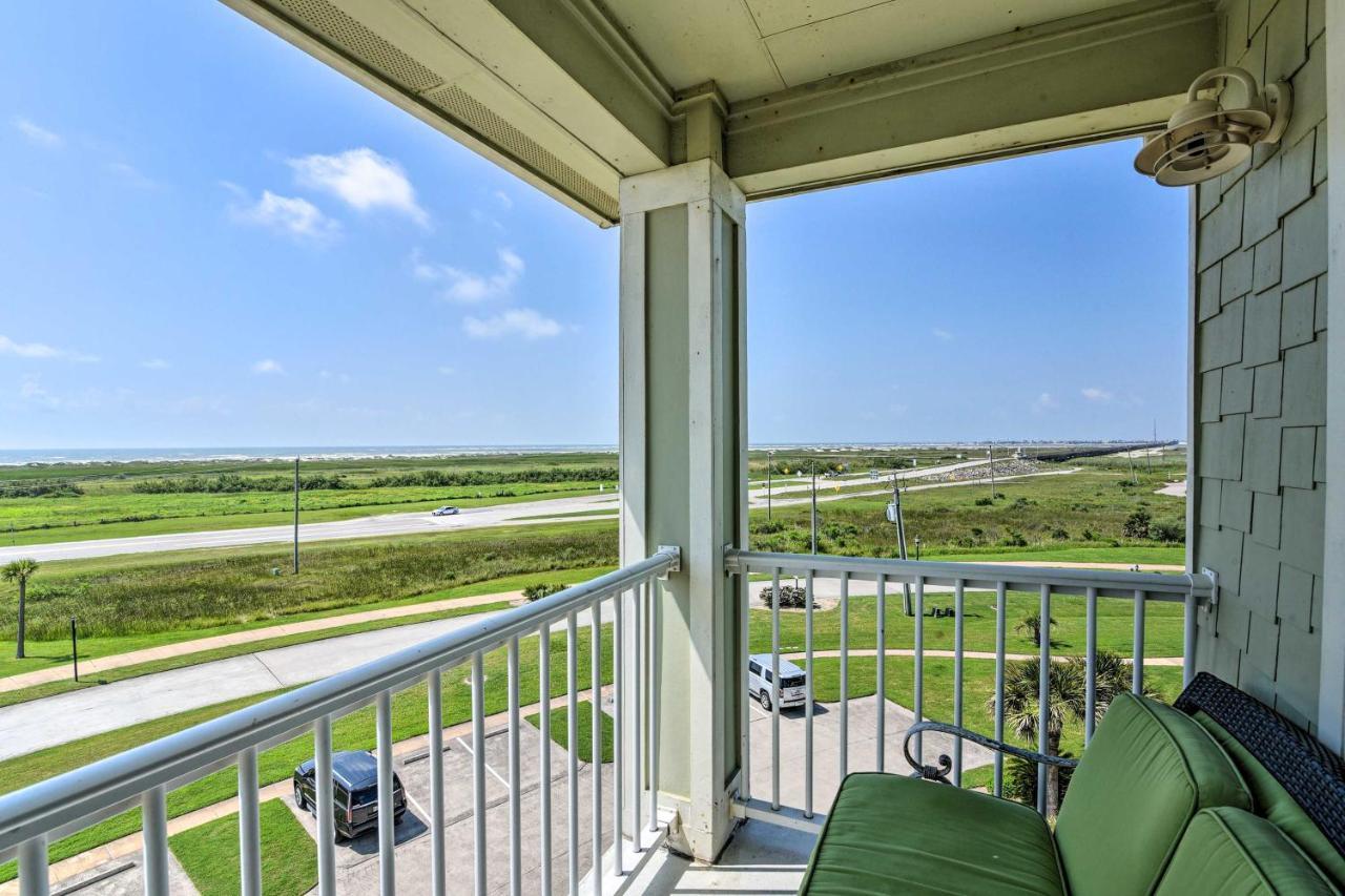 Pointe West Family Retreat Balcony And Ocean Views! Appartement Galveston Buitenkant foto